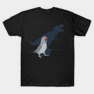 t-rex grey indian ringneck T-Shirt